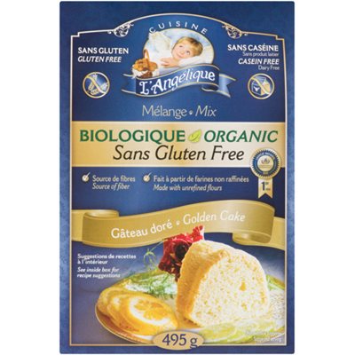 Cuisine L'Angélique Mélange Gateau Dore Bio 495g