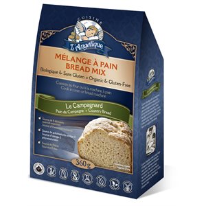 Cuisine L'Angelique Organic Le Campagnard bread mix 360g