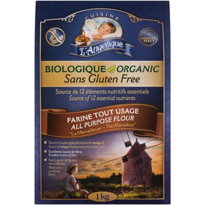 Cuisine L'Angelique Organic All Purpose Flour La Merveilleuse 1kg