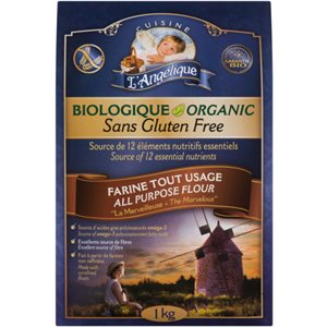 Cuisine L'Angélique Farine Tout Usage La Merveilleuse Bio 1kg