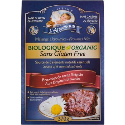 Cuisine L'Angélique Mélange Brownie Tante Brigitte Bio 370g