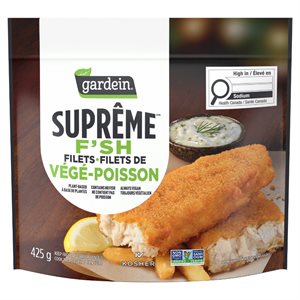Gardein Suprême Plant-Based Crispy Breaded F'sh Filets 425g