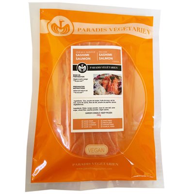 Paradis Végétarien Végé-Mix à Saveur De Sashimi Saumon (240g) Paradis Végétarien Végé-Mix à Saveur De Sashimi Saumon (240g)