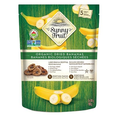 Sunny Fruit Bananes Biologiques Sechees Sunny Fruit Bananes Biologiques Sechees