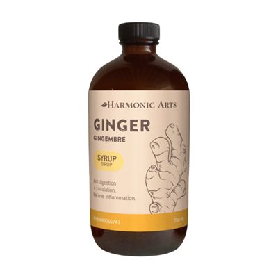 Harmonic Arts Ginger Syrup 250ml