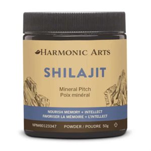 Harmonic Arts Mineral Pitch Shilajit 50g powder