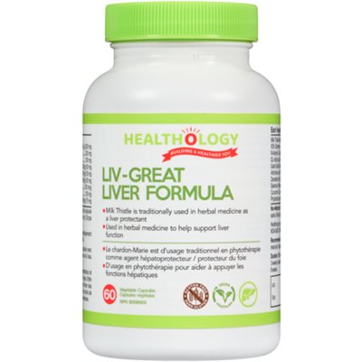 Healthology Liv-Great Liver Formula 60UN