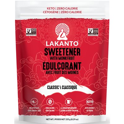 Lakanto Sweetener with Monkfruit Classic 235g