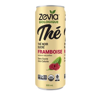 Zevia Raspberry Black Tea 355ML