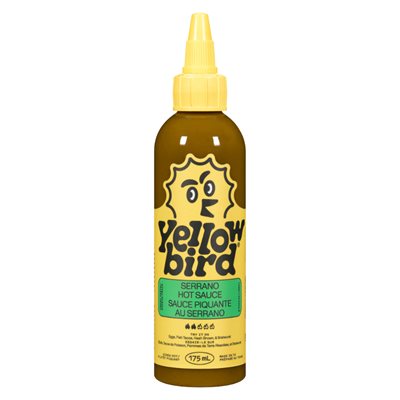 Yellowbird Sauce Piquante Au Piment Serrano 175ml