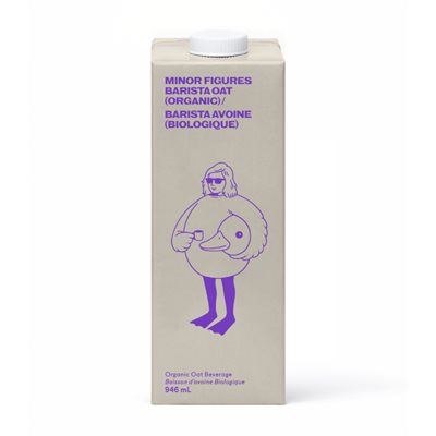 Minor Figures Boisson À L'Avoine Bio Barista 946 Ml Minor Figures Boisson À L'Avoine Bio Barista 946 Ml