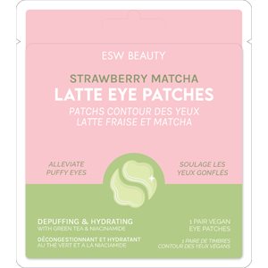 Esw Beauty Strawberry Matcha Latte Eye Patches 50ml