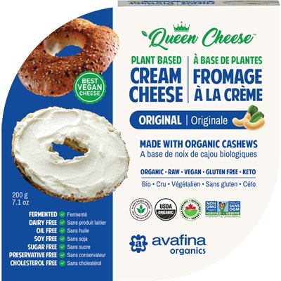 Avafina Organics Tartinade À Base De Noix De Cajou - Crème Fromage 200g Avafina Organics Tartinade À Base De Noix De Cajou - Crème Fromage 200g