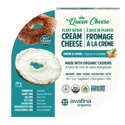 Avafina organics Tartinade À Base De Noix De Cajou - Oignon Et Ciboulette 200g Avafina organics Tartinade À Base De Noix De Cajou - Oignon Et Ciboulette 200g
