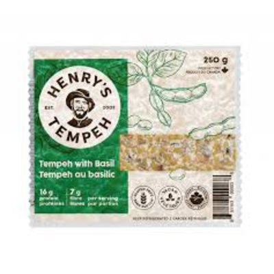 Henry'S Tempeh Tempeh Biologique - Basilic 250g Henry'S Tempeh Tempeh Biologique - Basilic 250g