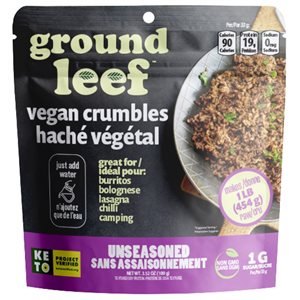 Ground Leef Haché Végétal Sans Assaisonnement 100g