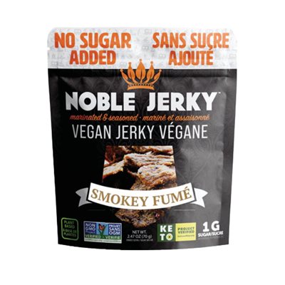 Noble Jerky Fumé sans sucre ajouté