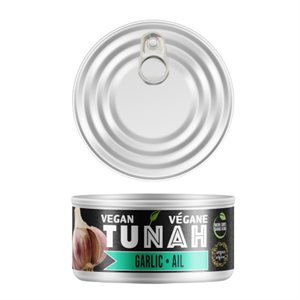 Tunah vegan tuna in oil garlic 150g