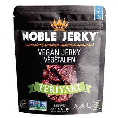 Noble Jerky Teriyaki séché végétalien Noble Jerky Teriyaki séché végétalien
