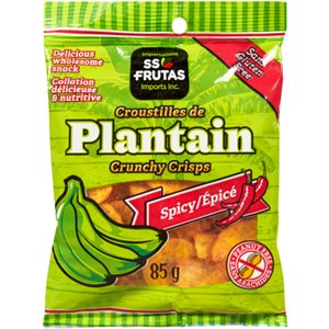 SS Frutas Croustilles de Plantain épicé 85 g