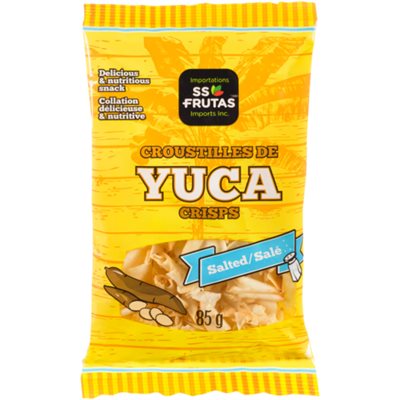 SS Frutas Salted Yuca Crisps 85 g 