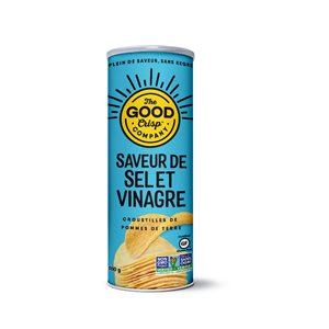 The Good Crisp Sea Salt&Vinegar Potato Crisps 160g