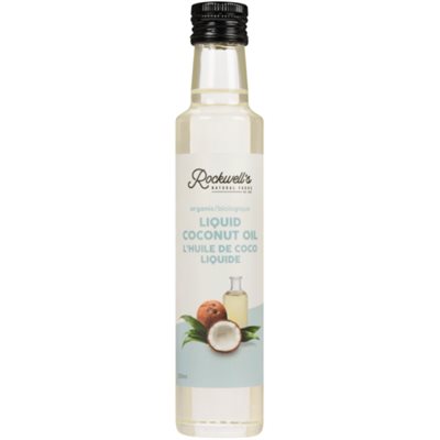 Rockwell's l'Huile de Coco Liquide Biologique 250 ml