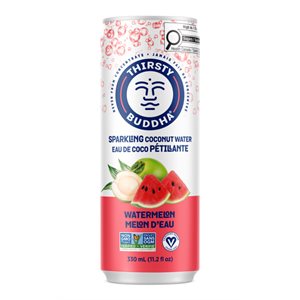 Thirsty Buddha Eau De Noix De Coco Gazéifiée - Saveur De Melon D'Thirsty Buddha Eau