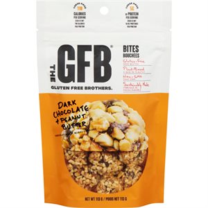 The GFB Gluten Free Bites Chocolat Noir au Beurre d'Arachide 113 g