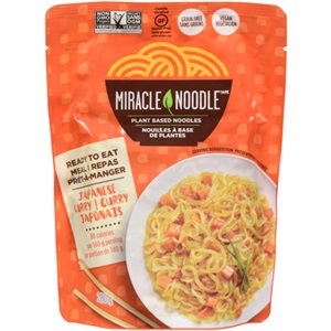 Miracle Noodle Repas curry japonias nouilles a base de plante