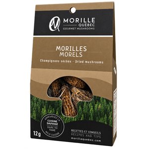 Morille Québec Morilles-Champignons Séchés 12G