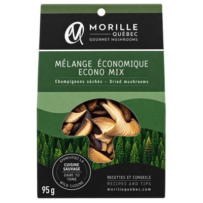 Morille Québec Mélange Économique-Champignons Séchés 95G