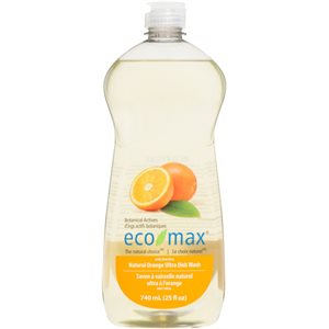 EcoMax Orange Ultra Dish Wash 740ml