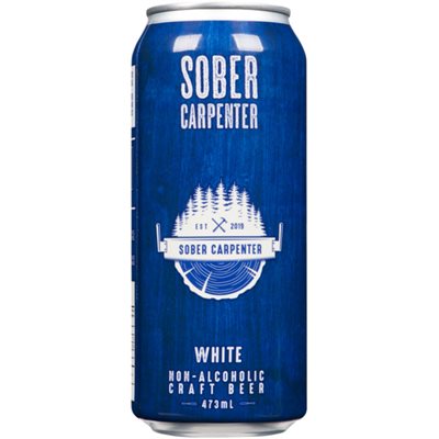 Sober Carpenter White Non-Alcoholic Beer 473ml