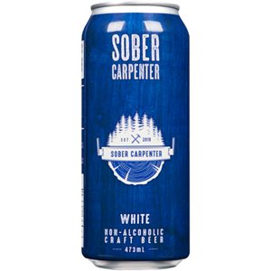 Sober Carpenter White Non-Alcoholic Beer 473ml