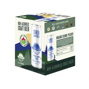 Sober Carpenter Pilsner Organic 4X355Ml
