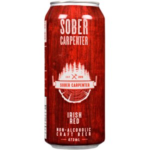 Sober Carpenter Non-Alcoholic Beer Irish Red 473ml