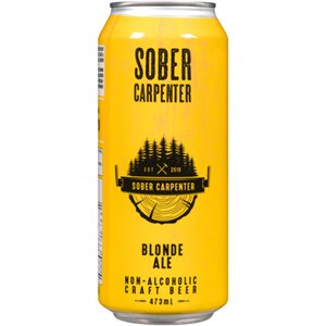 Sobercarpenter Non-Alcoholic Beer Blonde Lag 473ml