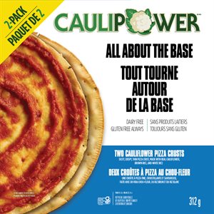 Caulipower Pizza Sans Gluten Croôte ¸à Pizza Au Chou-Fleur