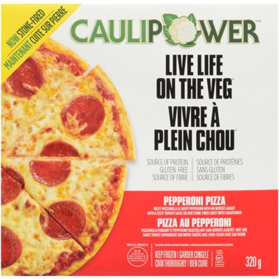 Caulipower Pepperoni Stone-fired Cauliflower Crust Pizza 320G