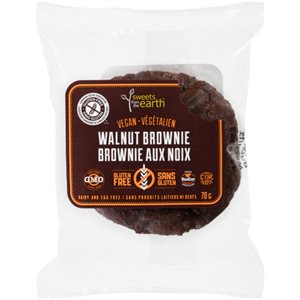 Sweets from the Earth Brownie aux Noix 70 g