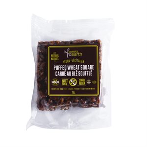 Sweets From The Earth Puffed Wheat Squares 75G