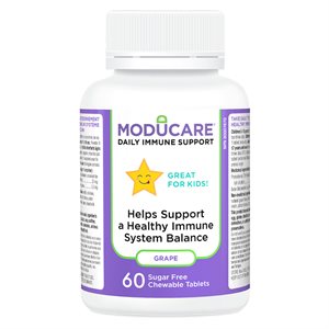 Moducare Daily Immune Support -Chewable Grape flavor 60 comprims a croquer