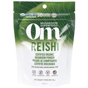 Om Reishi Mushroom Superfood Powder 60g