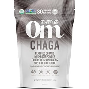 Om Chaga Mushroom Superfood Powder 60g