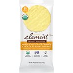 ELEMENT GALETTE DE RIZ GARNI CHOCOLAT BLANC ORANGE 100g