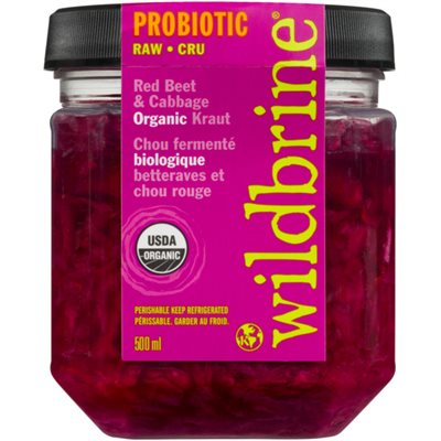 Wildbrine Red Beet & Cabbage Organic Kraut 500 ml 500 ml