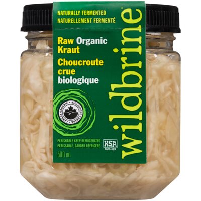 Wildbrine Raw Organic Kraut 500 ml 