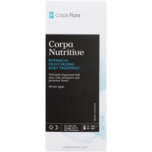 Corpa Flora Soin Hydratant Végétal pour le Corps Corpa Nutritive 120 ml