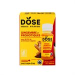 Dose Digestion With Probiotics, Ginger And Rooibos Tea 4X60Ml